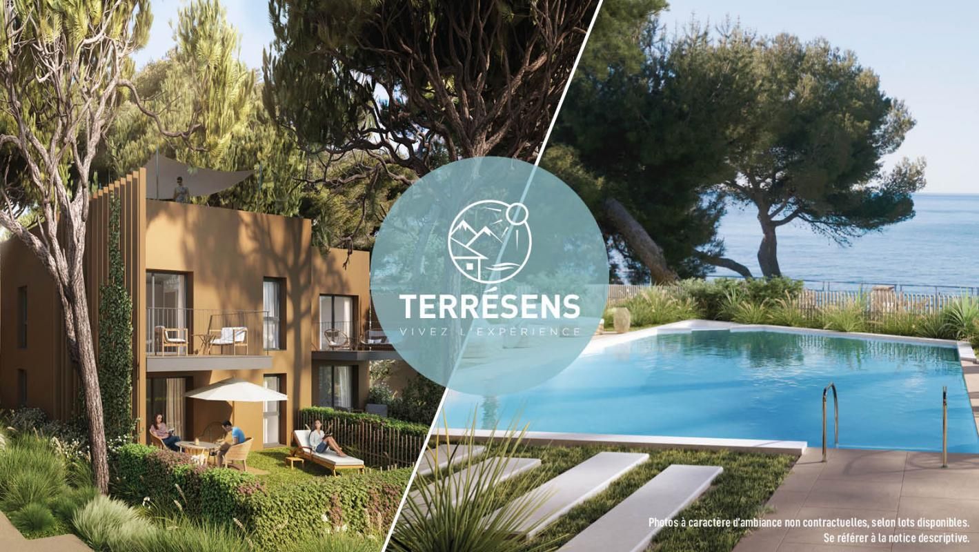 APPARTEMENT T3 CABINE - RÉSIDENCE LA CORNICHE BLEUE À SAUSSET-LES-PINS