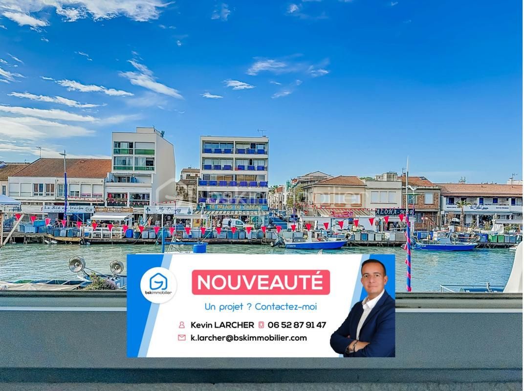 *** APPARTEMENT T3 de 64m2 AVEC VUE SUR LE CANAL À PALAVAS ***