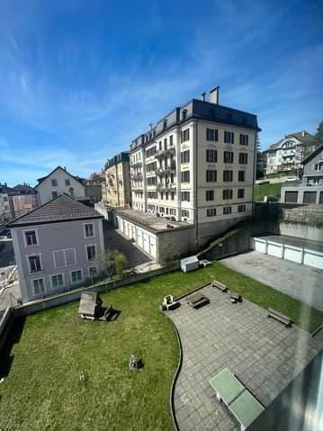 In the center of La Chaux de Fonds, magnificent apartment recently...