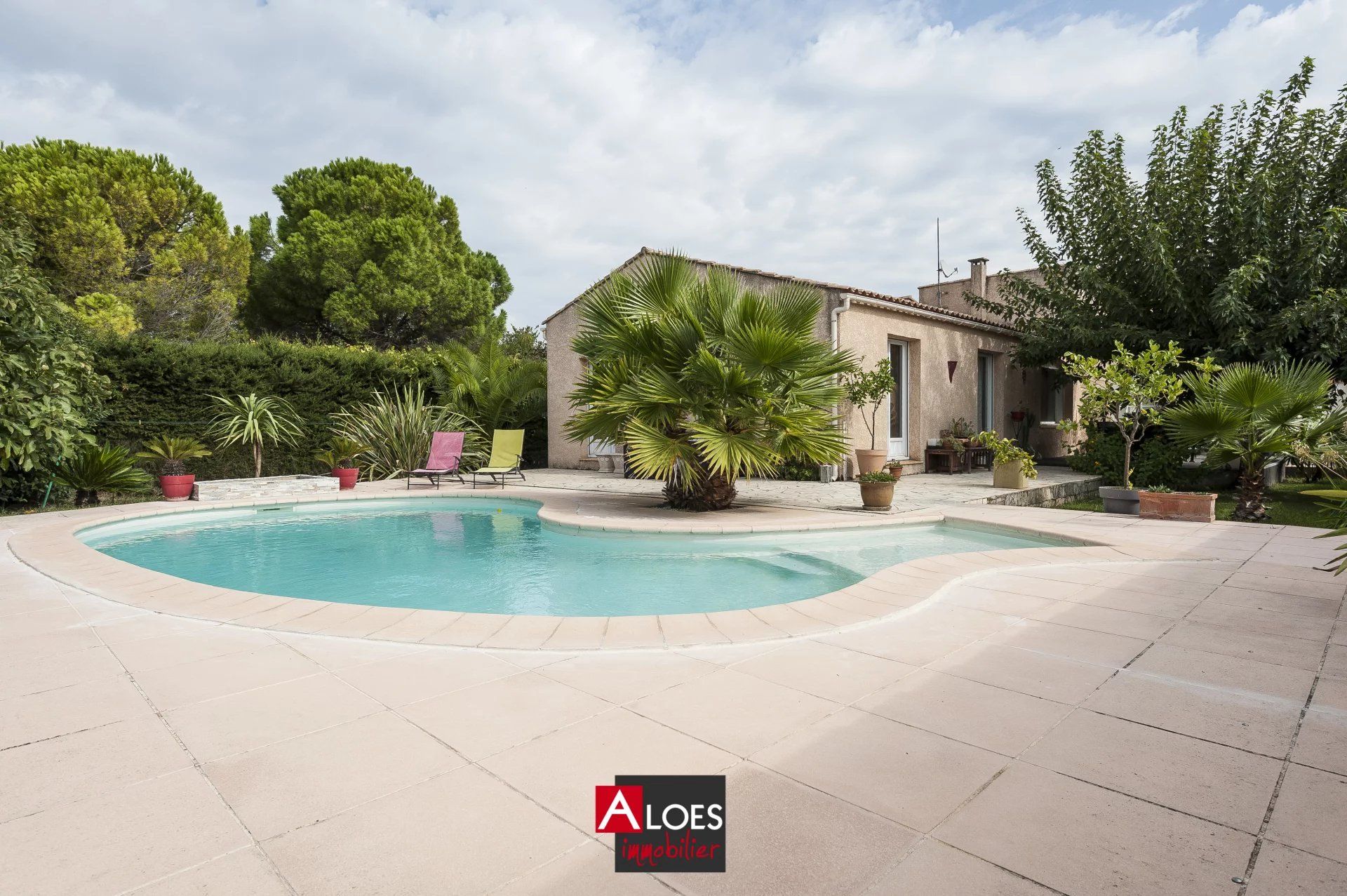 Maison Saint-Laurent-d'Aigouze avec piscine