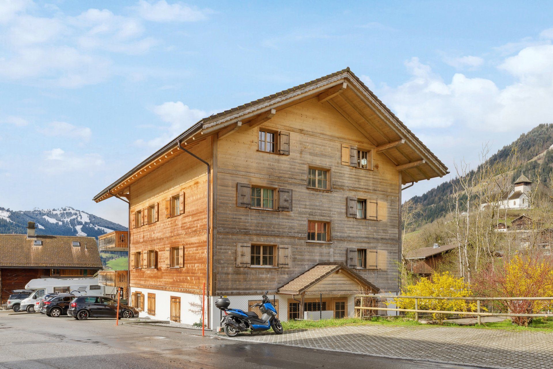 Charmant appartement à Château-d'Œx, avec un bon rendement locatif