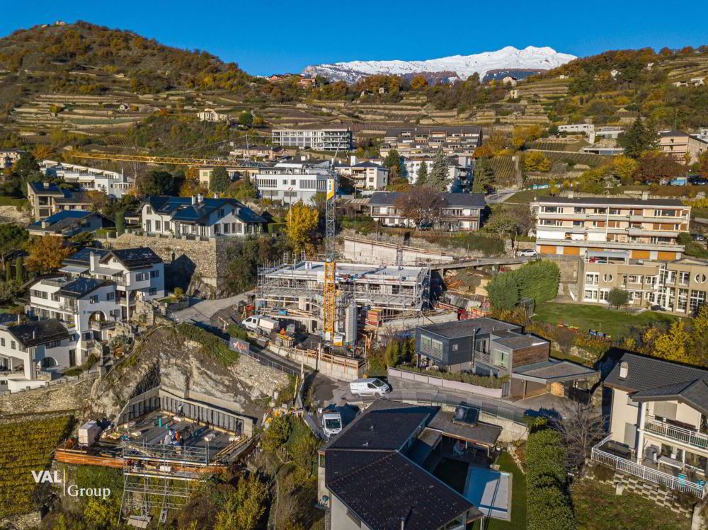 Votre nouvel appartement familial avec vue et grande surface de jardin