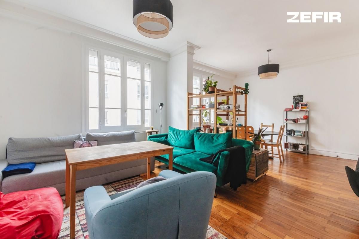 Appartement 6 pièces de 143 m2 en vente à Lyon dans le 3ème arrondissement avec balcon et cave - Idéal investisseurs ou pour les familles