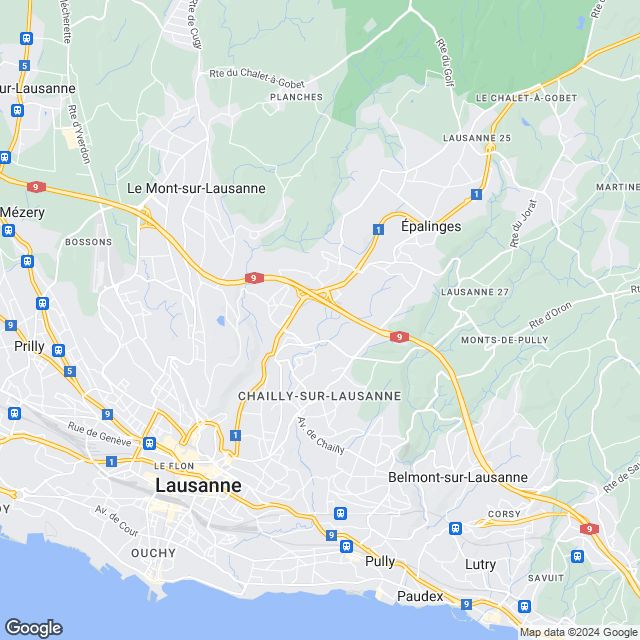 Haut de Lausanne prés du M2 au calme Appartement 3.5 pièces pour 2023