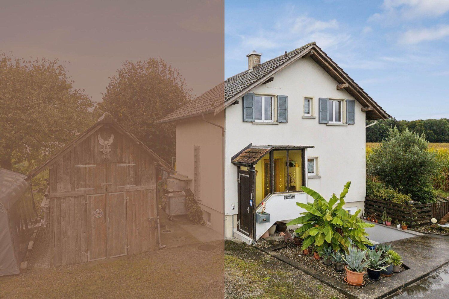 Schmuckes Einfamilienhaus für Naturliebhaber in der Landwirtschaftszone