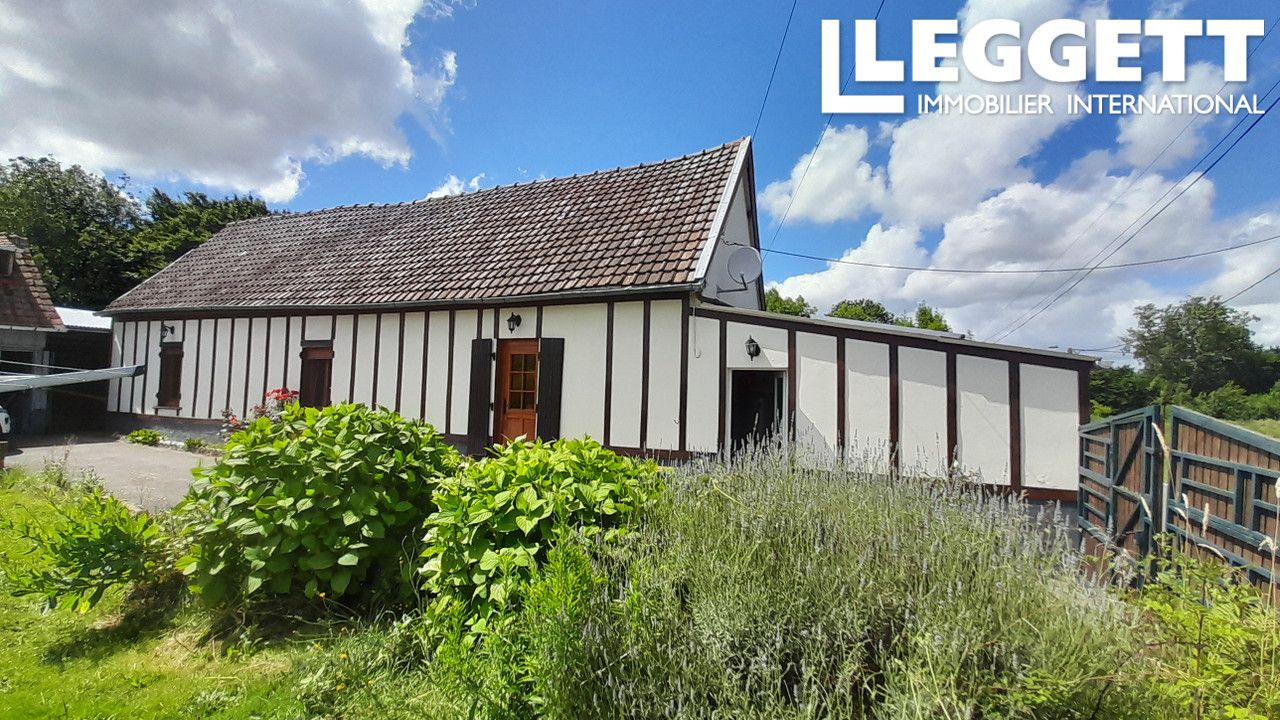 Maison en longueur de 2 chambres dans un quartier calme à la sortie de Doullens