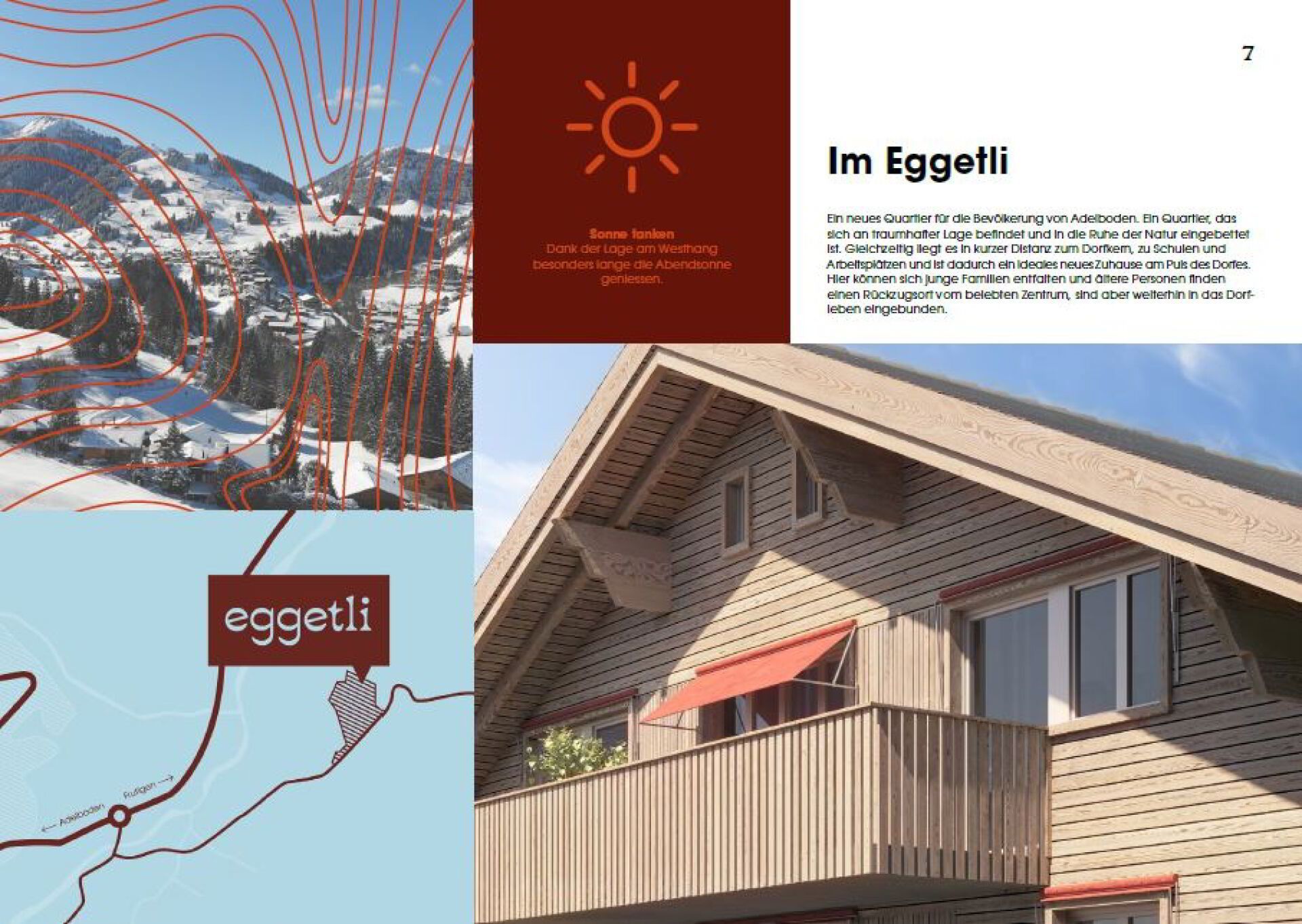 Eggetli-Adelboden - 4½ Zimmer Dachwohnungen mit Galerie