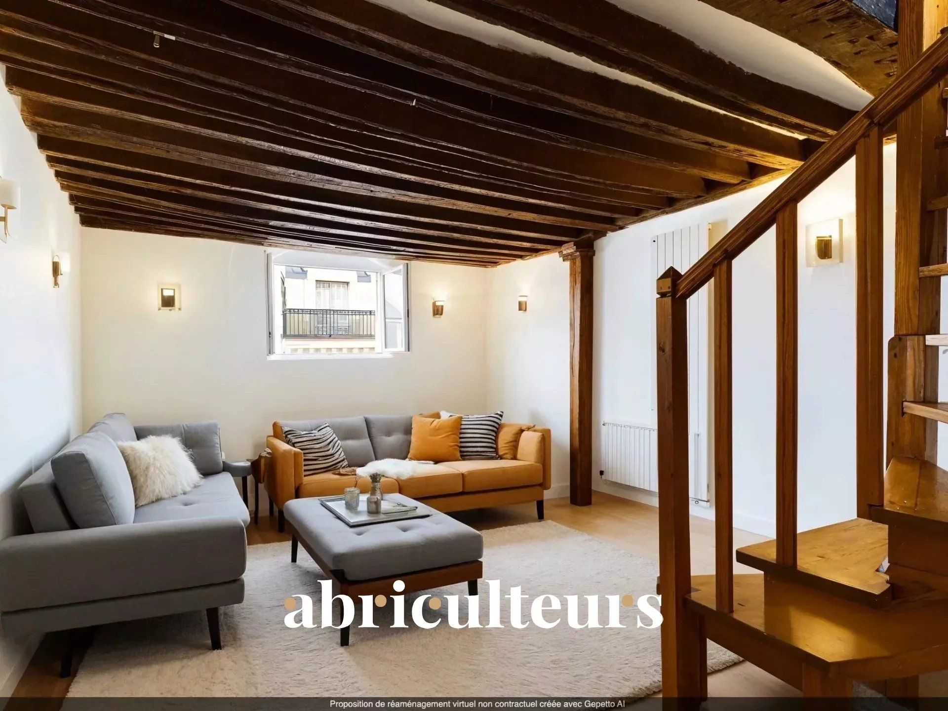 Élégant Duplex de 49m² au Cœur de Paris - 75001