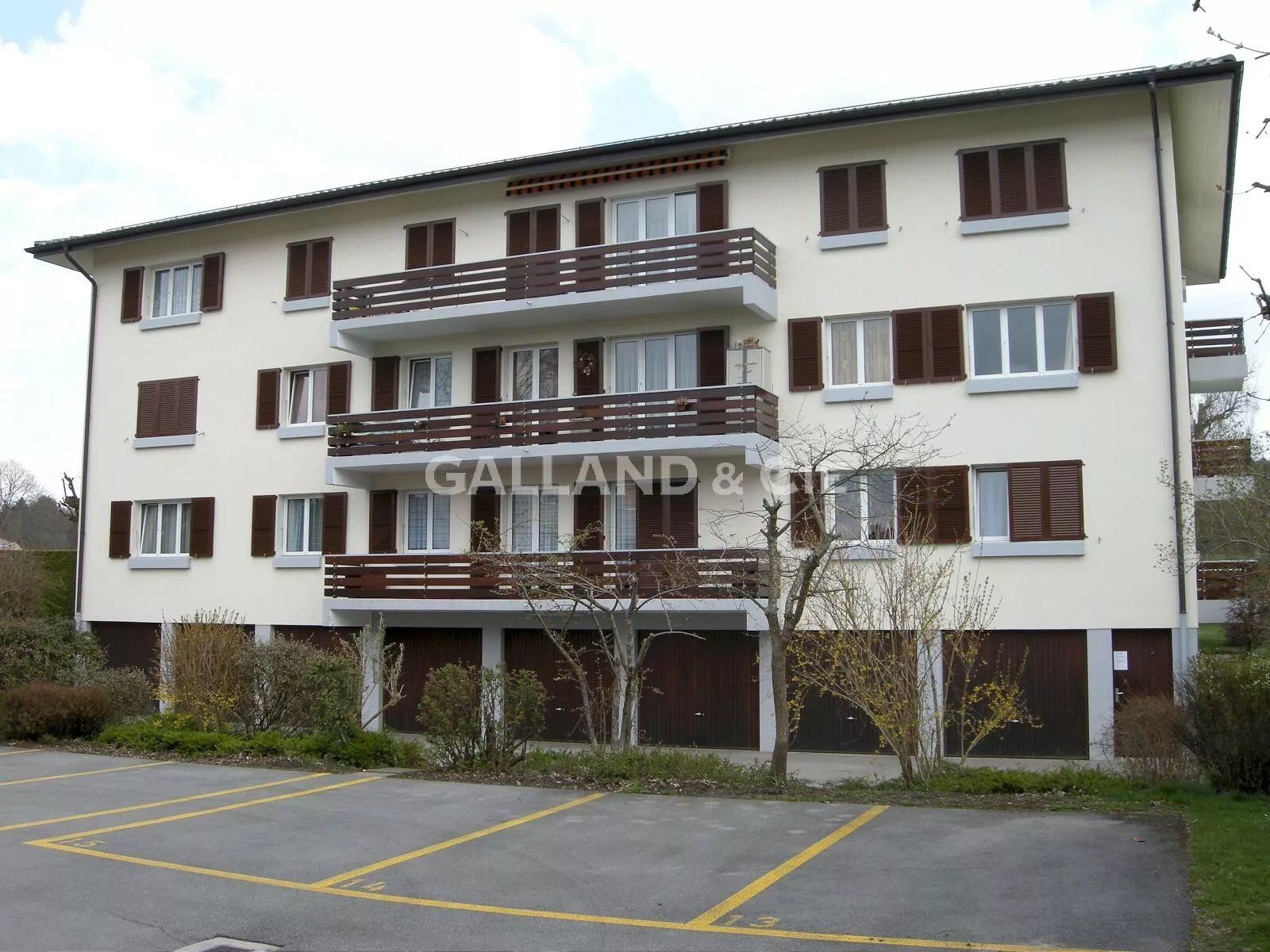 Appartement de 4 pièces avec balcon