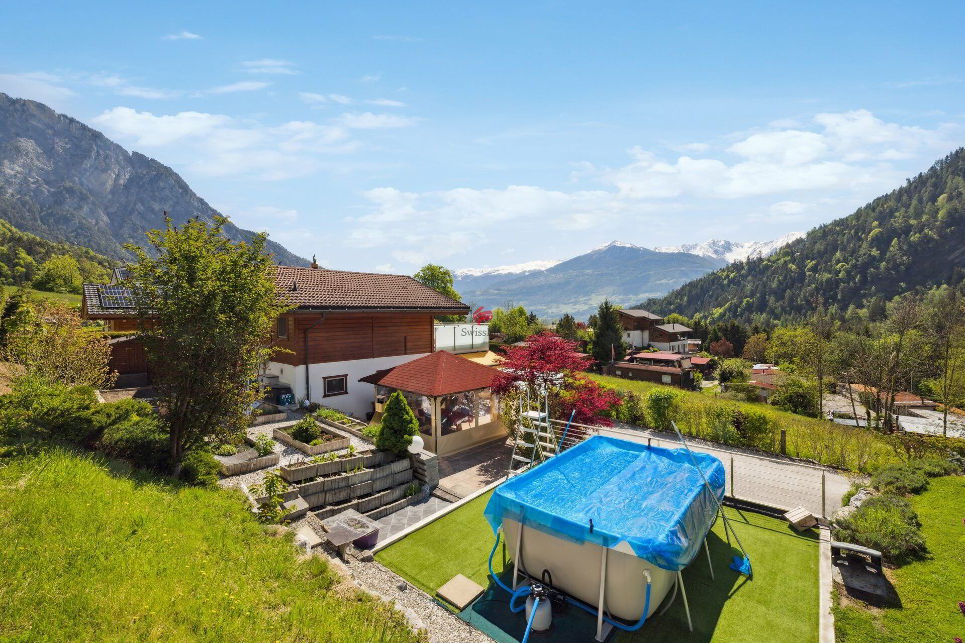 Superbe chalet sur les hauts de Chamoson