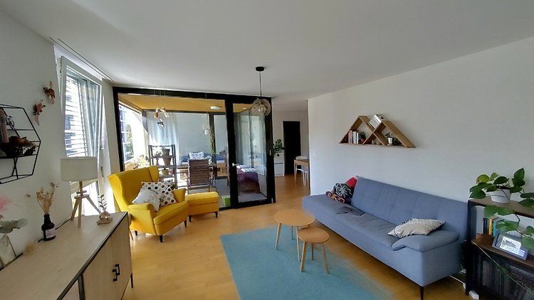 2½ Zimmer-Wohnung in Fribourg (FR), möbliert, auf Zeit