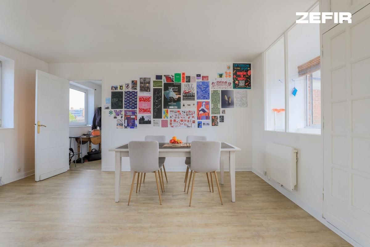 Appartement de 4 pièces de 100 m2 en vente à Roubaix - Idéal pour famille ou investisseurs