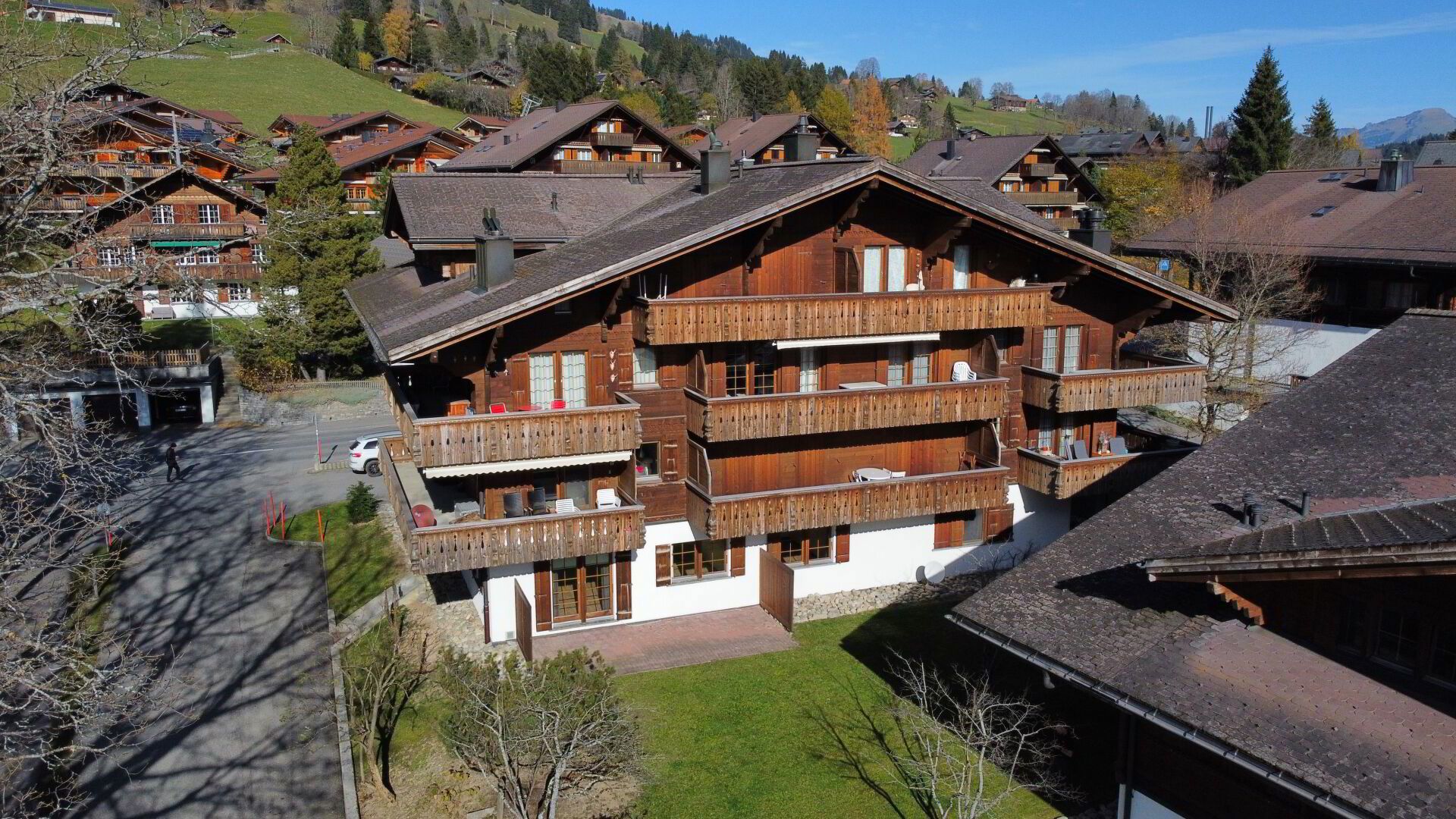 Alpiner Charme in Schönried – 3-Zimmer-Wohnung im Chalet-Stil