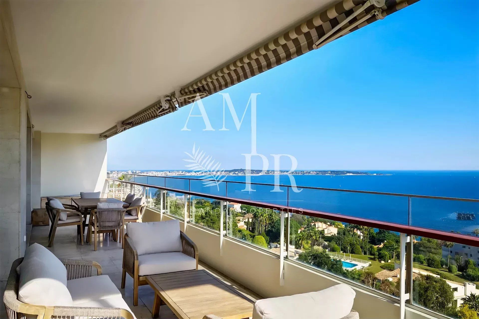 Cannes Californie - Appartement 4 pièces de 128m2 - Vue mer Panoramique