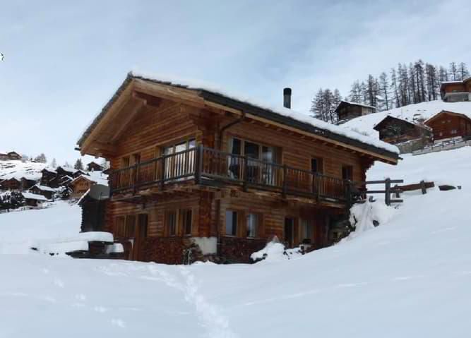 *Chalet with field, meadow and pasture*