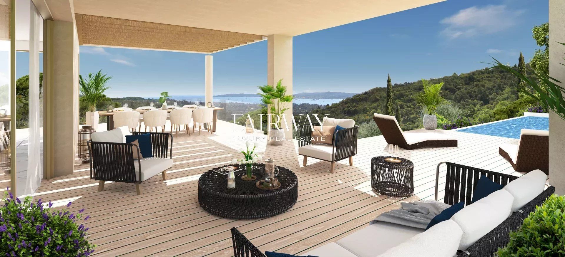 Helios : une Villa d'exception avec vues imprenables sur le Golfe de Saint Tropez !