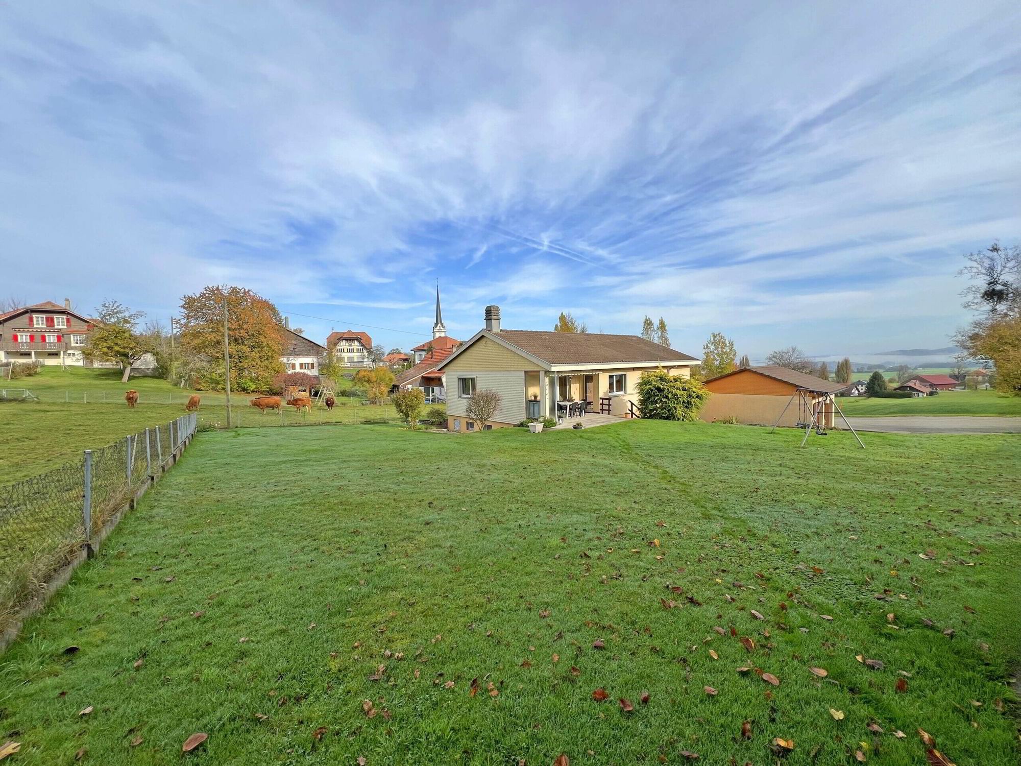 Villa individuelle de 7.5 pièces en bordure de zones agricoles