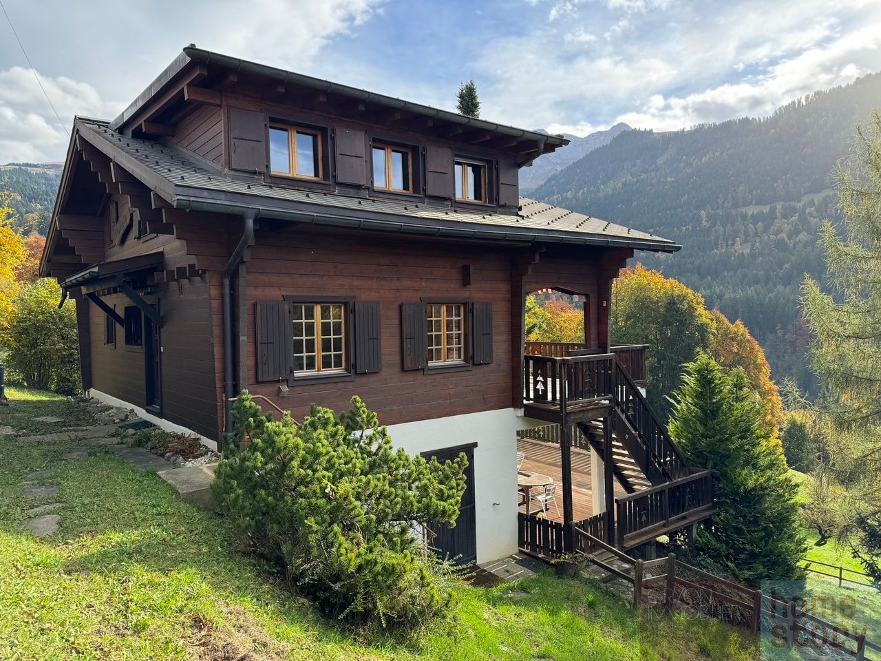 Chalet de famille avec jardin et vue imprenable, proche des commodités