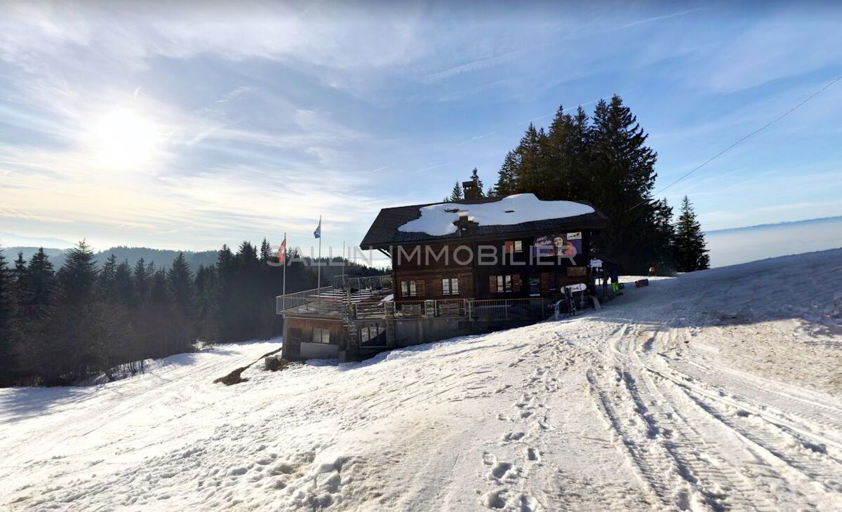 Buvette de montagne "Le Gîte d'Allières" avec dortoirs et appartement