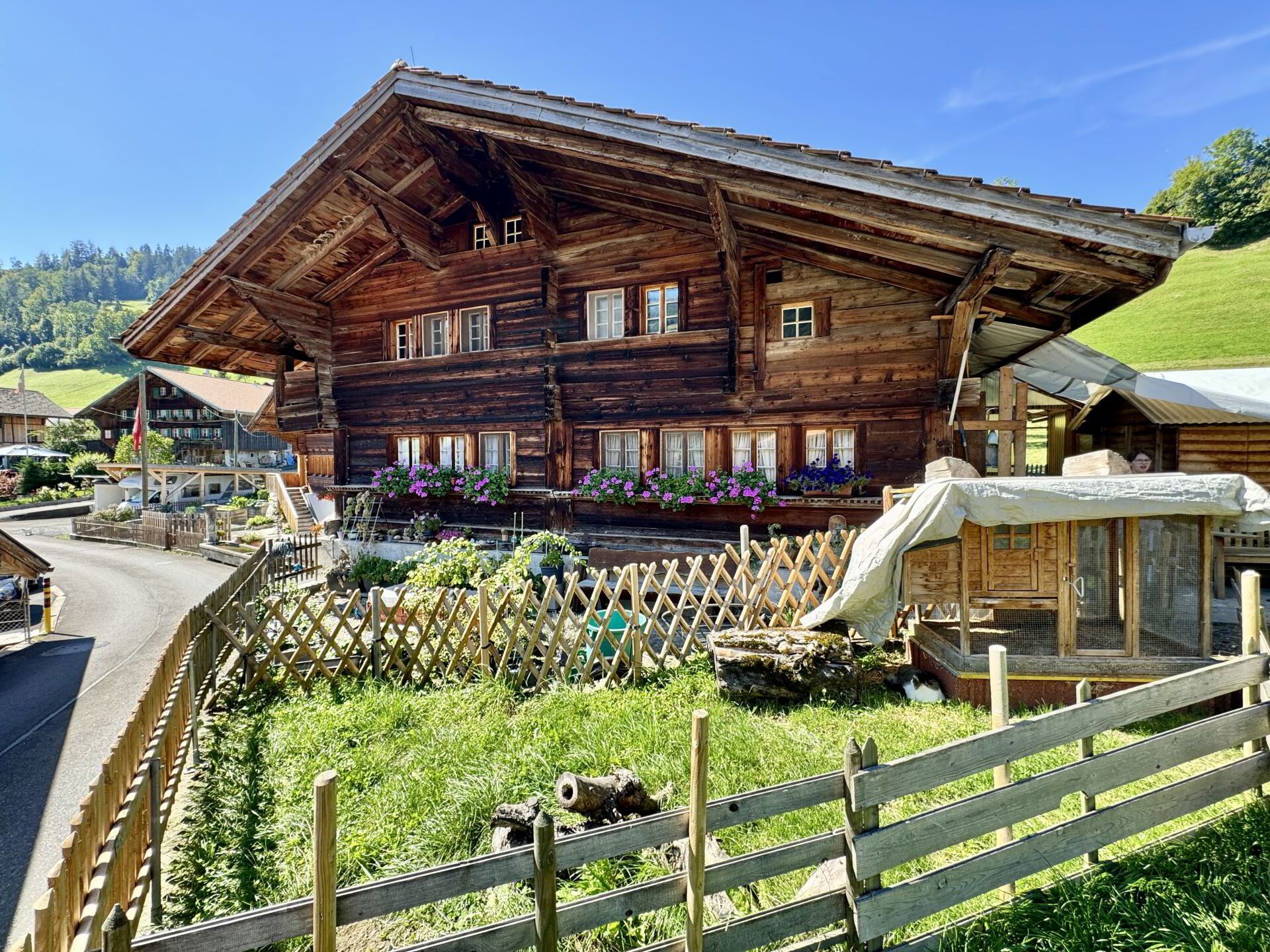 Ländliches Chalet in der ruhigen Natur