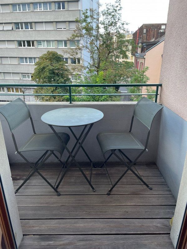 Magnifique 2 pièces à Champel avec balcon