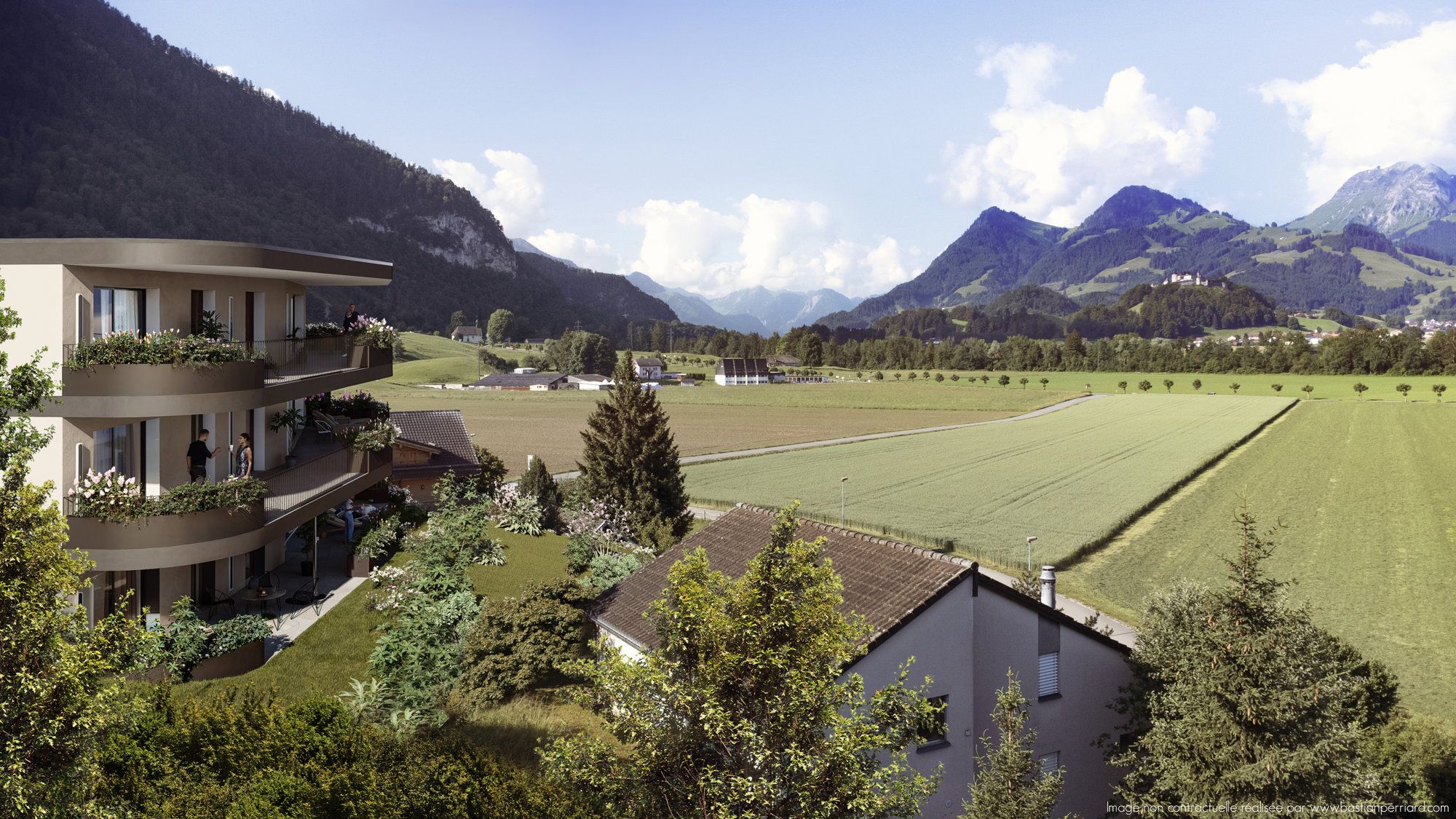 Broc- Résidences les Terrasses de Chambon