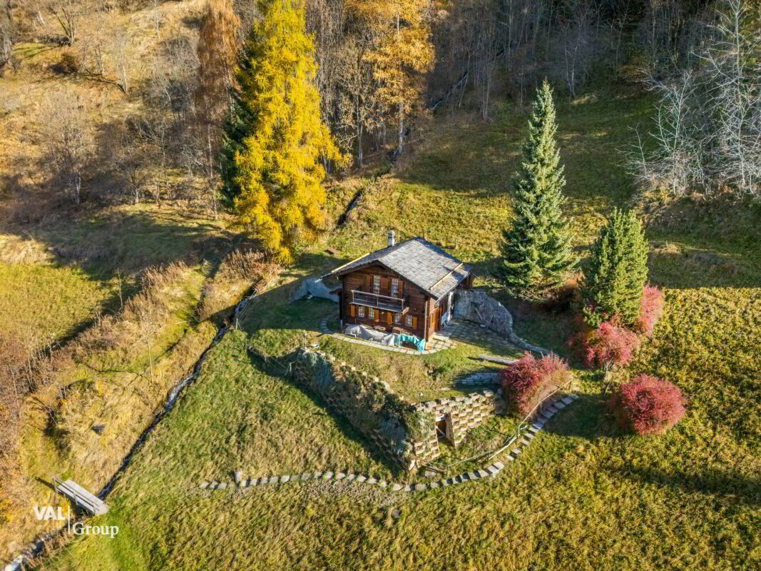 Chalet authentique avec deux parcelles constructibles