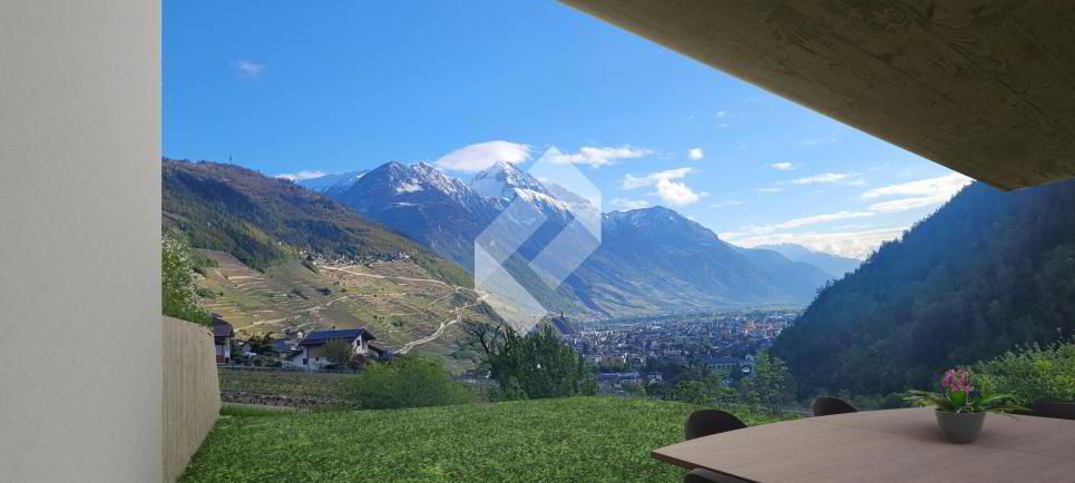 Martigny-Combe - Beautiful semi-detached villa of 4.5 rooms with breathtaking views