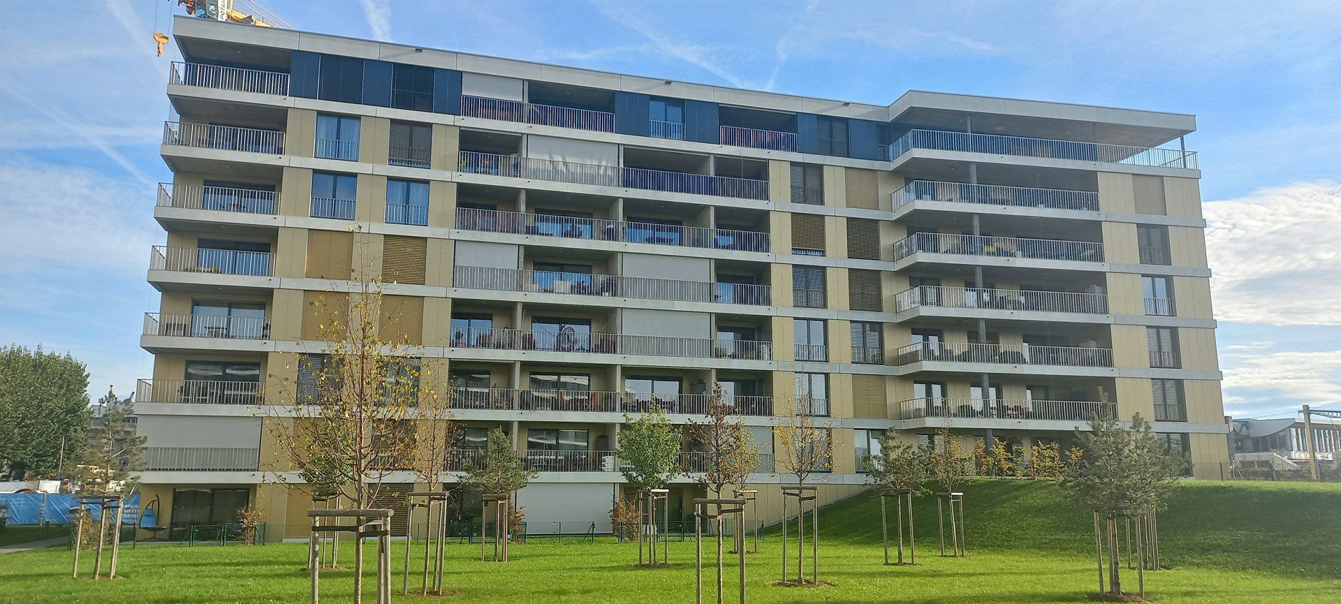 Apartment in a modern building