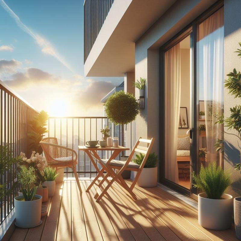 Magnifique T2 de 41,9 m2 avec terrasse