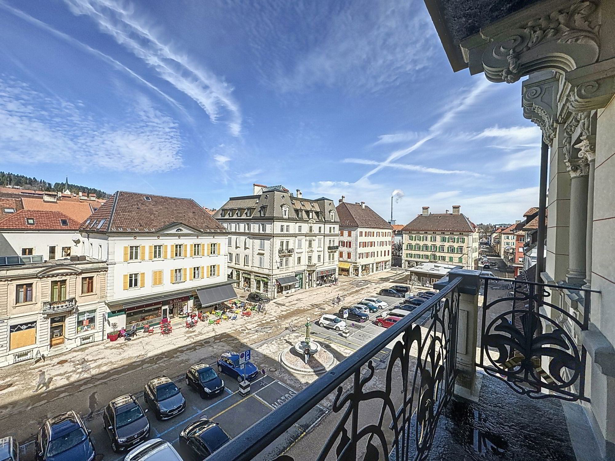 Appartement 3 pièces avec deux balcons