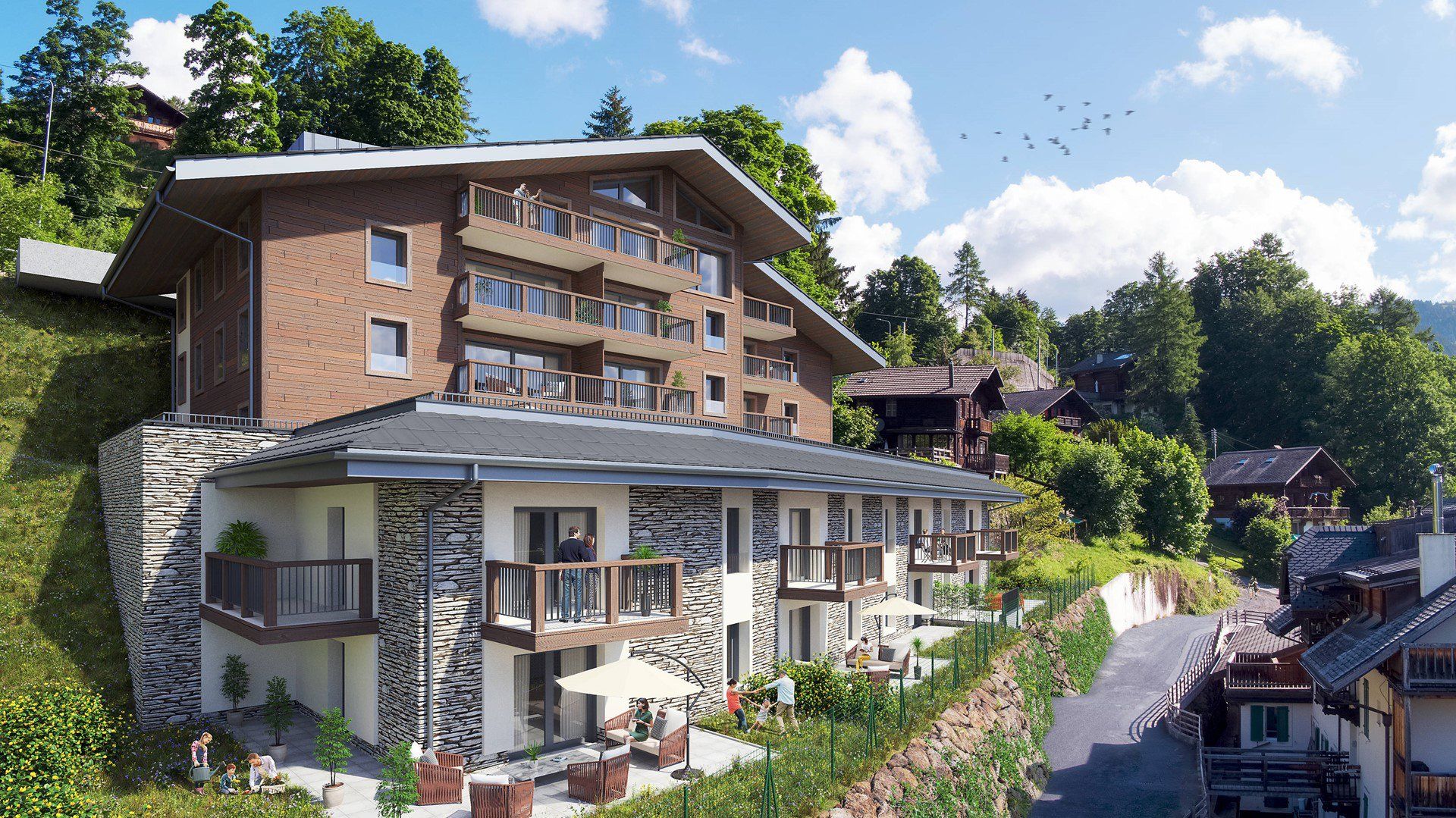 25m2 studio apartments - Gryon/Villars