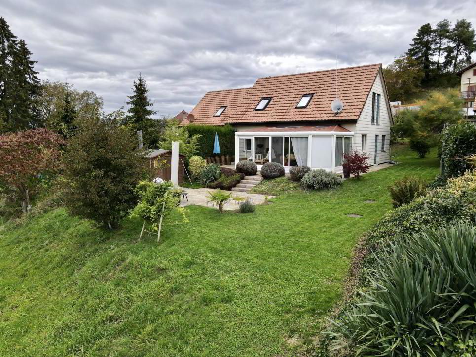 Chavannes-le-Chêne, Semi-detached villa of 5.5 rooms with garden and...