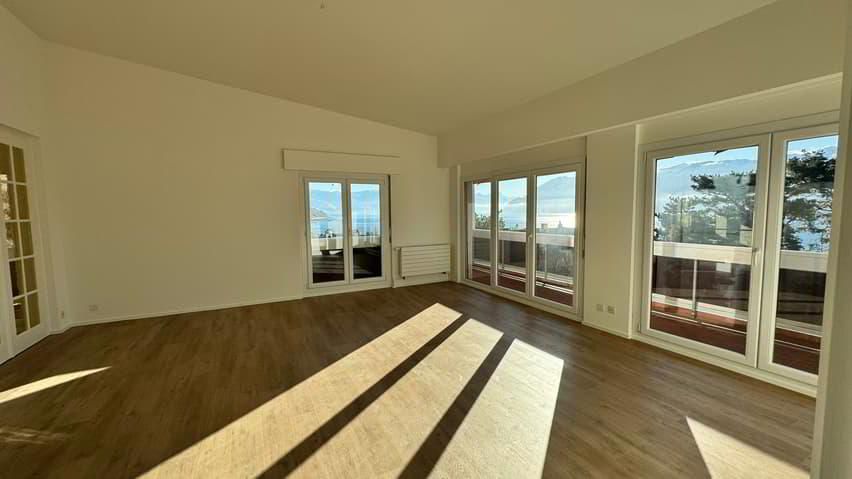 For rent in Cully, very nice 5.5 room apartment with magnificent view...