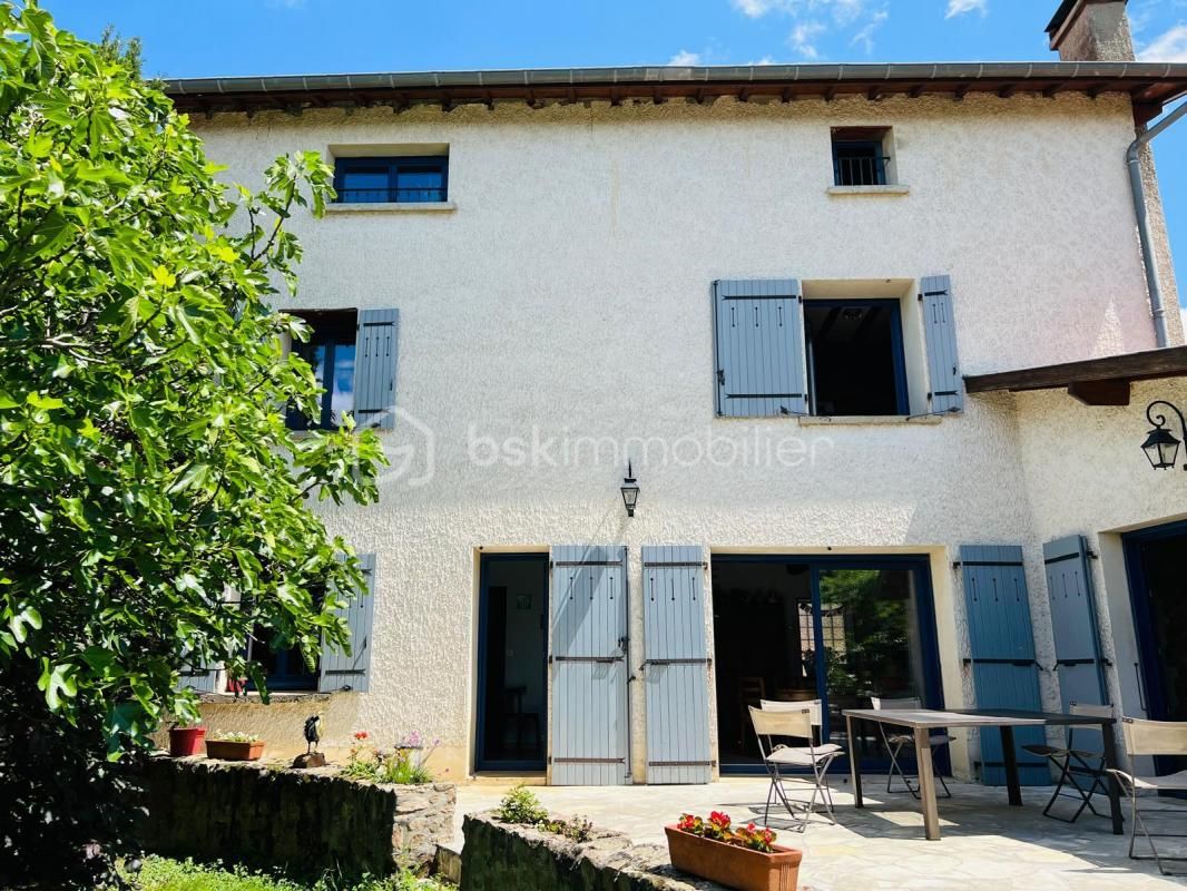 CRAPONNE - MAISON EN PISE - GRAND TERRAIN 1.096m2 - AU CALME ET SANS VIS A VIS