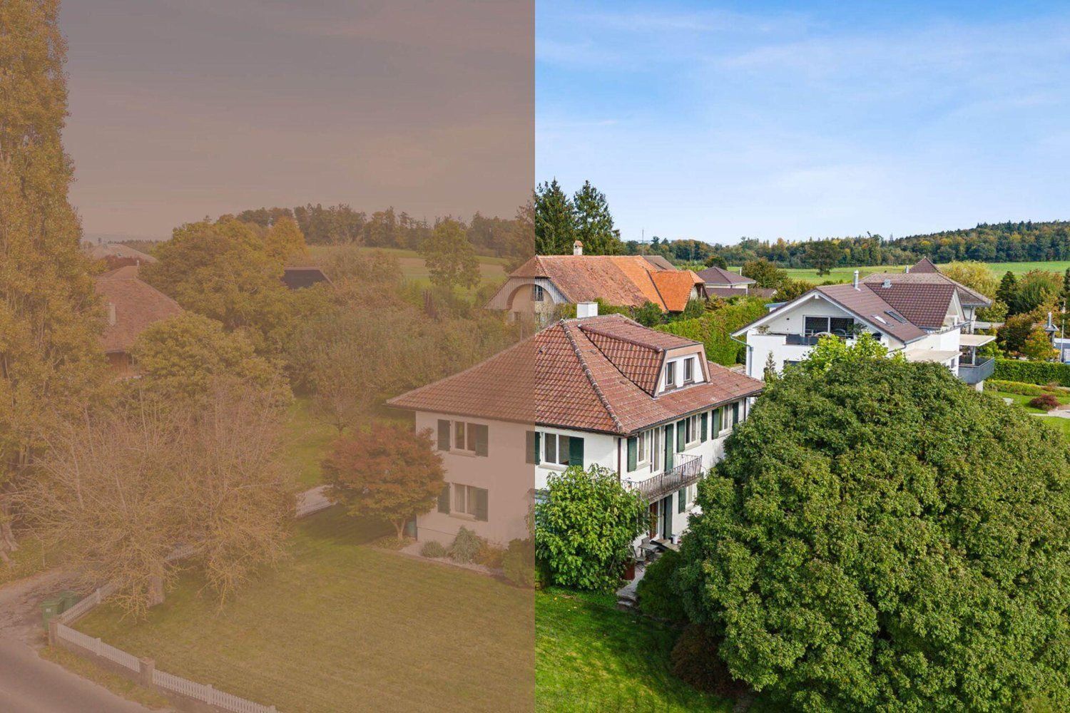 Freistehendes Mehrfamilienhaus mit Erweiterungspotenzial