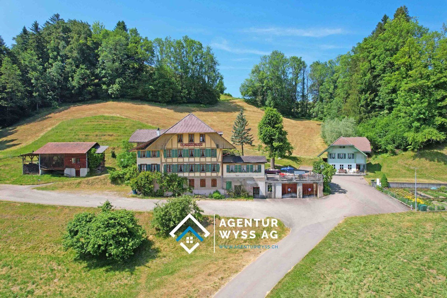 Heimeliger Gasthof mit viel Potential an wunderschöner, naturgeprägter Lage im hinteren Heimisbach-Grabe