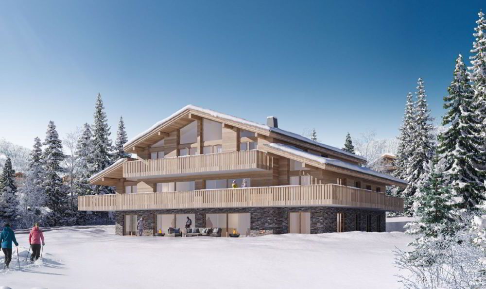 MAgnifique Appartement neuf - Rez de Jardin - Crans Montana