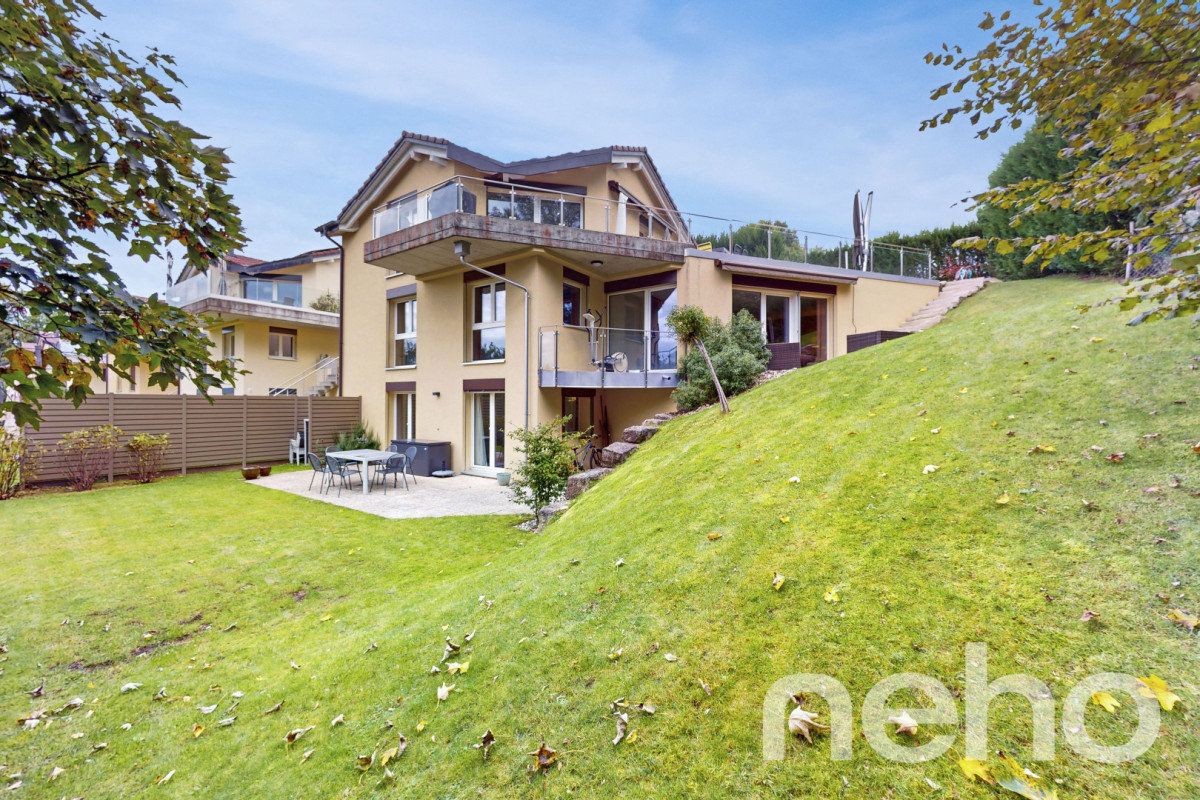 Magnifique maison mitoyenne au calme absolu à Belmont-sur-Lausanne