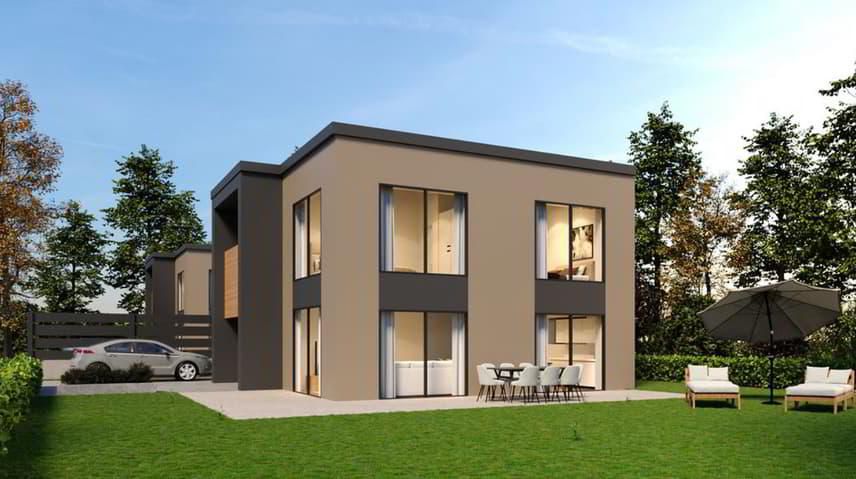 2 modular villas from 4.5 to 6.5 rooms