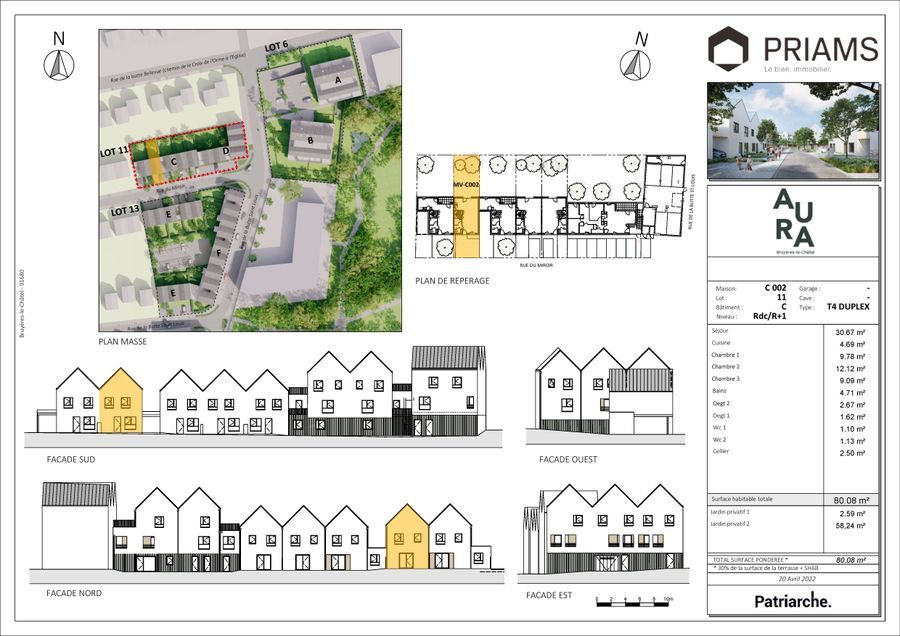 Appartements neufs Bruy&#xE8;res 6085, lot E004