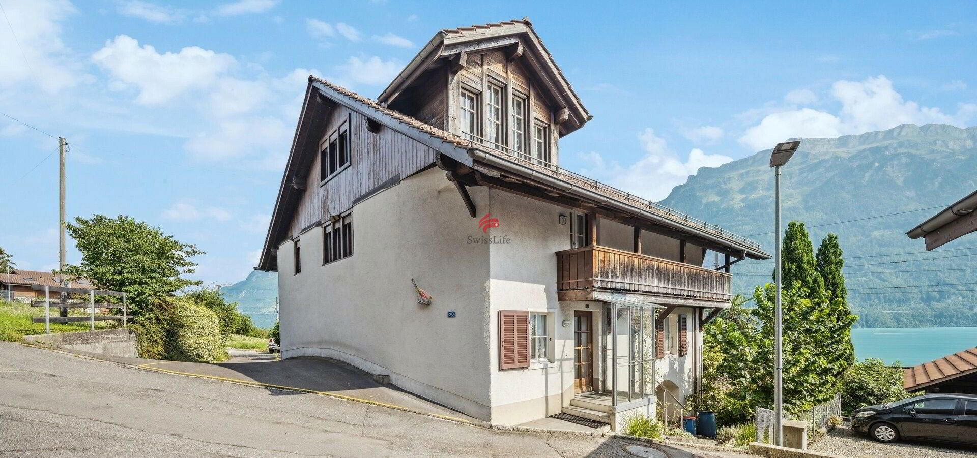 Eine Oase der Ruhe - Steinbauhaus mit Seeblick