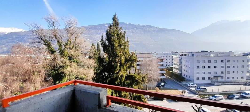 For rent in Sion, a pretty 4 1/2 room apartment, in a quiet location!