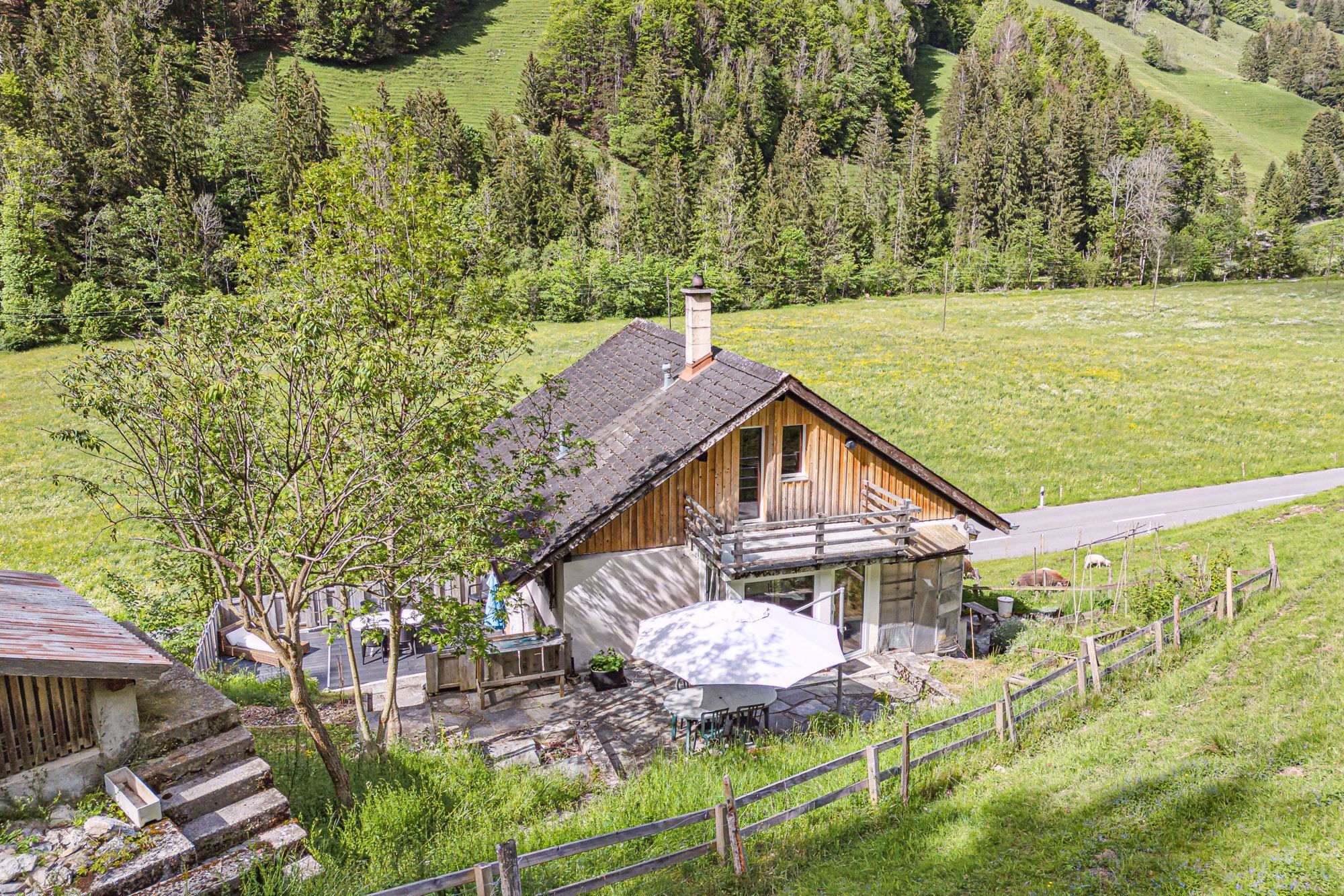 Charmante Maison de caractère avec beau dégagement sur la nature