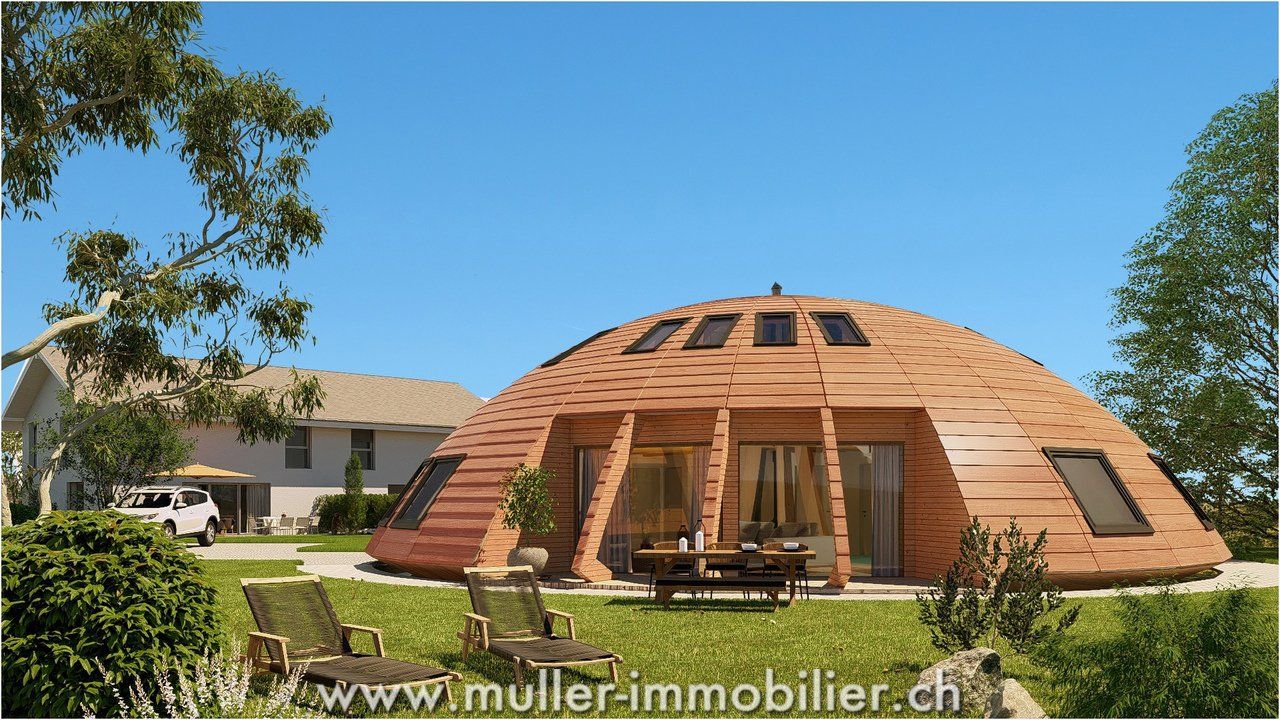 Domespace: the 100% wooden ecological house