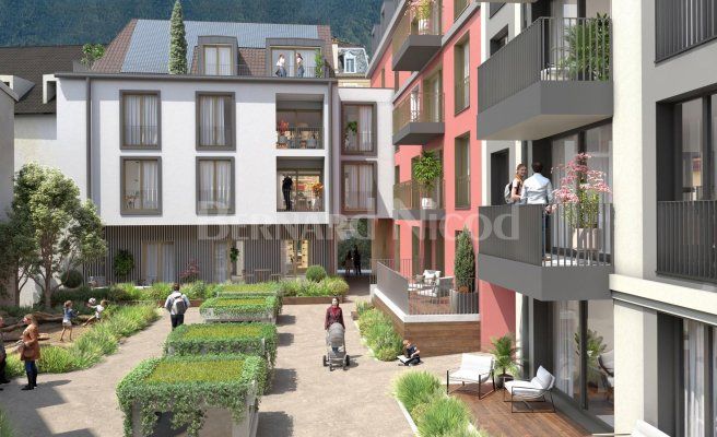 AU COEUR DE MONTREUX 2.5 PCES NEUF DE 54.09 m2 AVEC BALCON