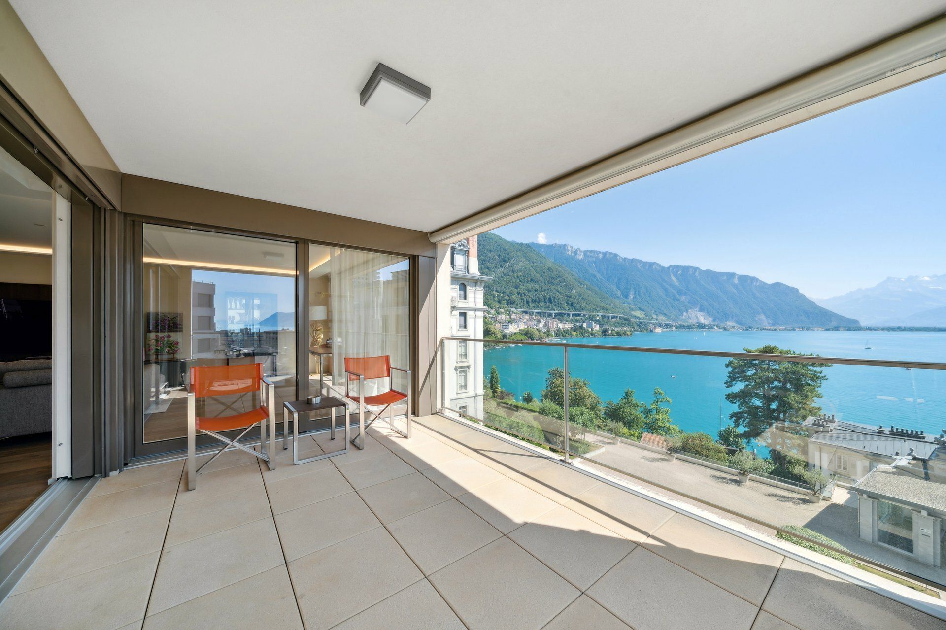 Luxueux appartement avec vue panoramique à Montreux