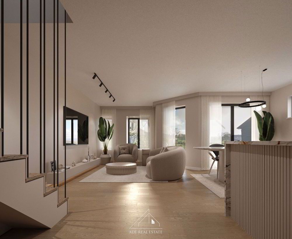 Appartement neuf sur plans avec loggia en toiture - lot No 3