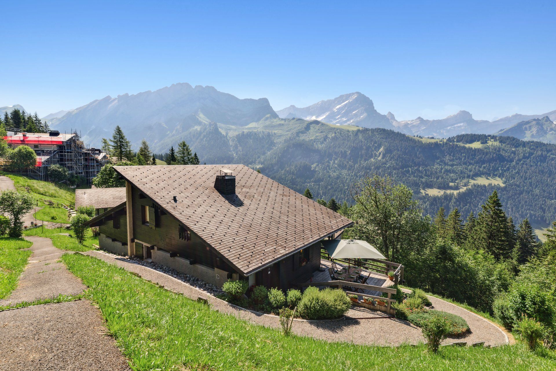 Spacieux chalet mitoyen à l'Alpe des Chaux