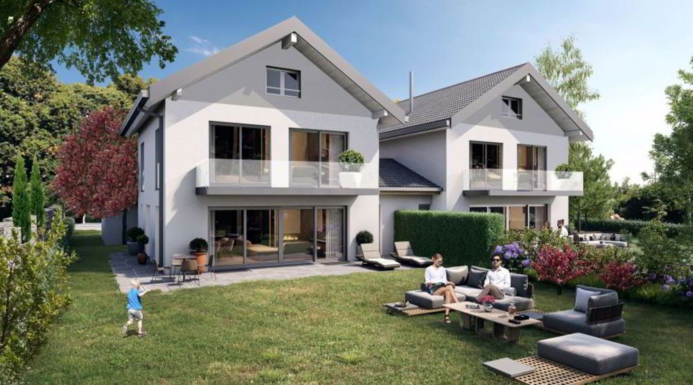 A 8 minutes de Coppet, Terre Sainte, 240 m2 utilisable semi individuelle